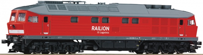 Diesel locomotive BR 232 of Railion<br /><a href='images/pictures/Roco/72704.jpg' target='_blank'>Full size image</a>